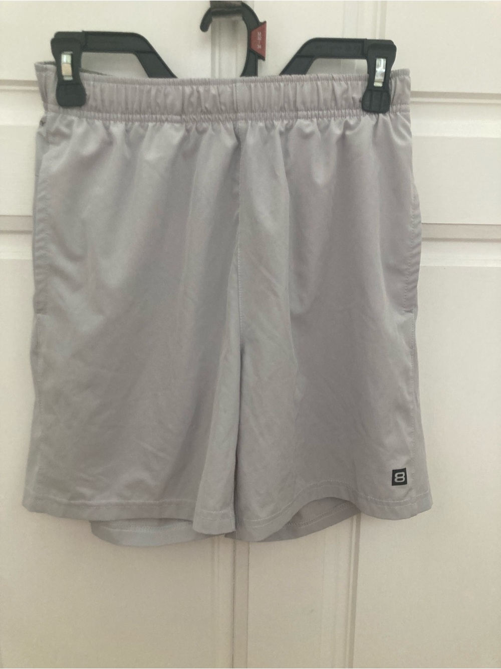 Layer 8 Light Gray Men's Athletic Shorts